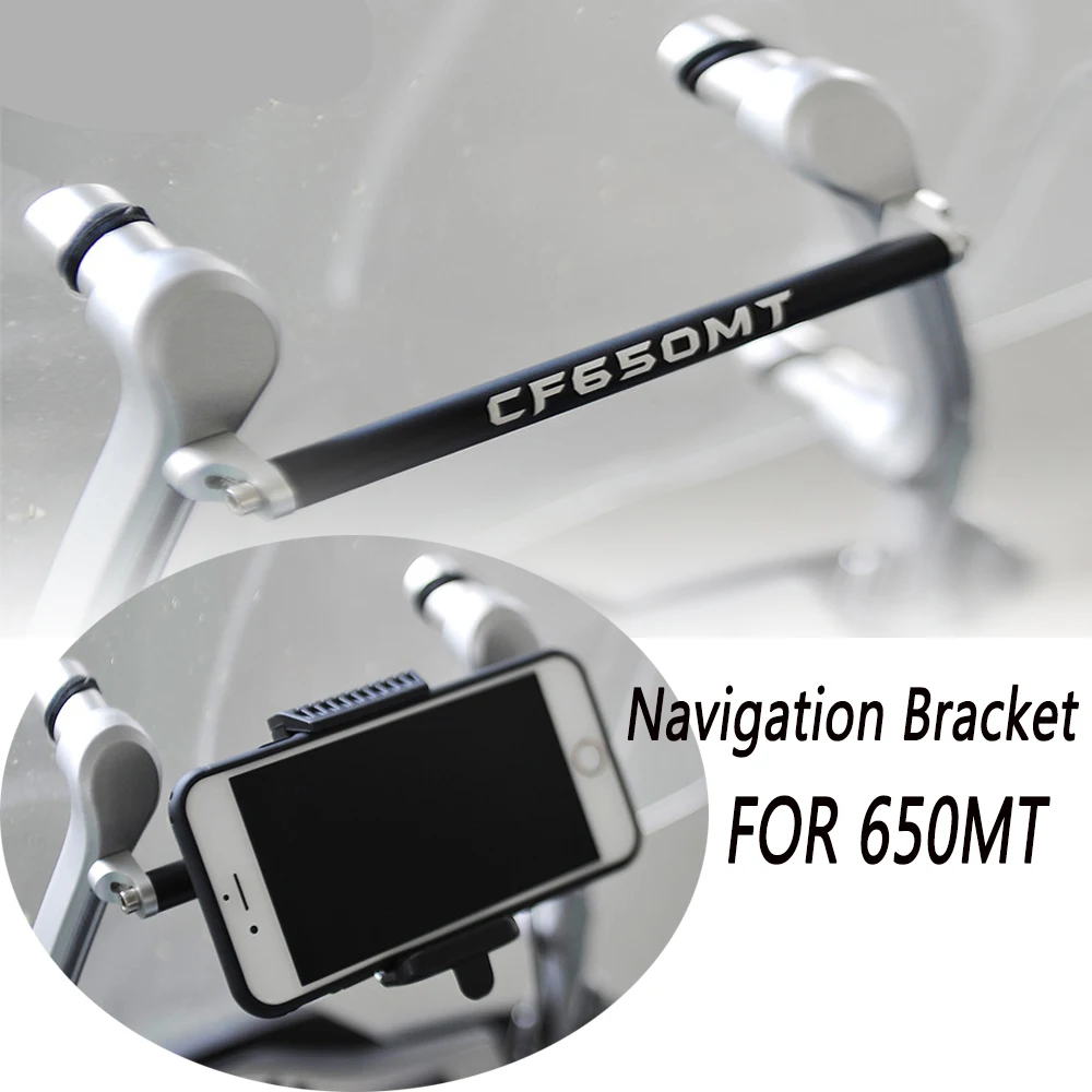 New 2018 Usb Motorcycle Gps Navigation Bracket Shockproof Aluminum Alloy For Cf Moto 650Mt 650 Mt Mt650 Cf650Mt Usb