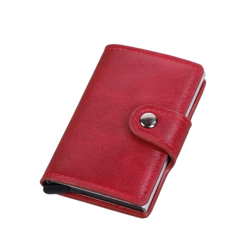 Slim Pop-Up Bifold Minimalist RFID-Blocking Men's Wallet