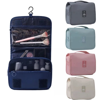 Borsa da Viaggio per Trucchi, Astuccio Portaoggetti per Articoli da Toeletta ad Alta Capacità, Organizer da Viaggio per Make-up, Borsa Beauty Impermeabile, Borsa da Bagno