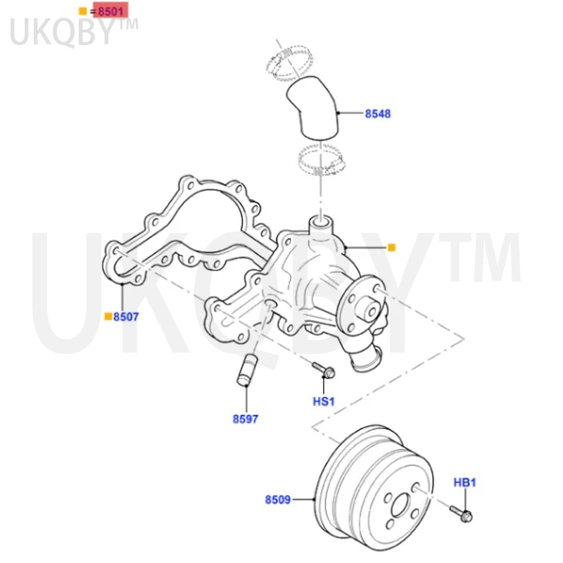   Y Y 05  , 6L2Z8501A PW45