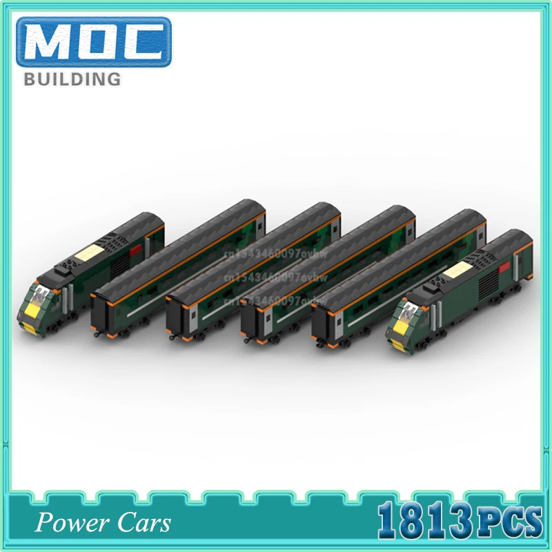 

High-tech MOC Building Blocks City Express Train Classic Model DIY Assembled Bricks Creative Series Children Toys Gifts