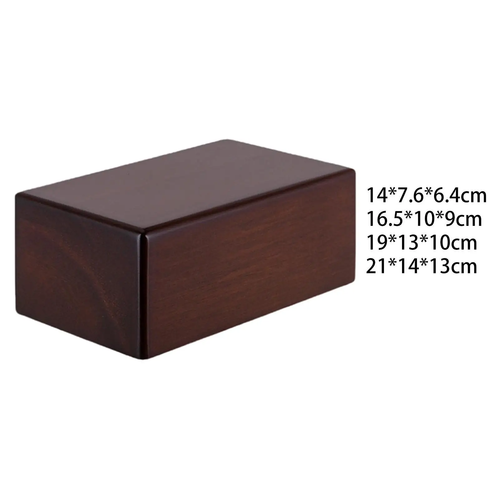 Cat Ash Urn Memorial Case Souvenir Gifts Funeral Solid Wood Pet Funeral Box Ash Holder for Rabbits Small Pet Kitty Owner