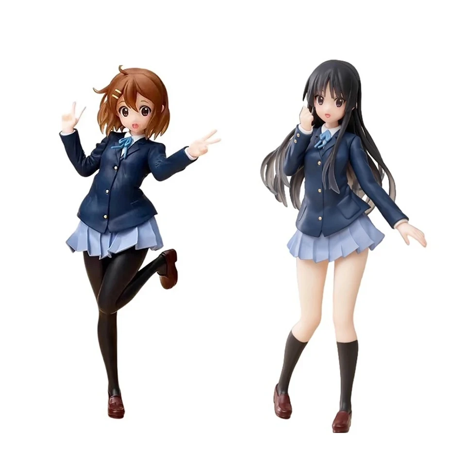 

Nakano Azusa Hirasawa Yui Anime Figures Kawaii Akiyama Mio Sexy Girl Model Action Figure PVC Children Toys Gifts Car Decoration