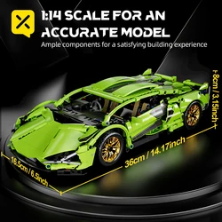 Toylinx Racing Car Building Kit - Collectible Construction Toy for Boys with Display Box (66612 with box)