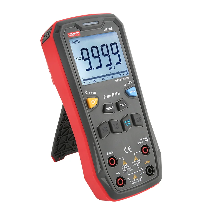 UNI-T UT60S True Effective Value Digital Multimeter Button 9999 Count AC/DC Voltage Current Meter&Bluetooth Data Transmission
