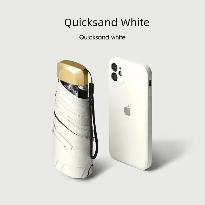 50% off flat umbrella-quicksand White