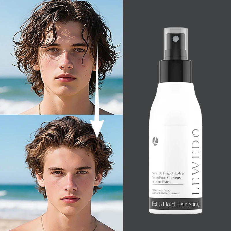 Hair Styling Set For Men Oil Control Volumizing Hair Powder Strong Hair Hold Spray Long-Lasting Fluffy Hair Powder Salon Product view 5