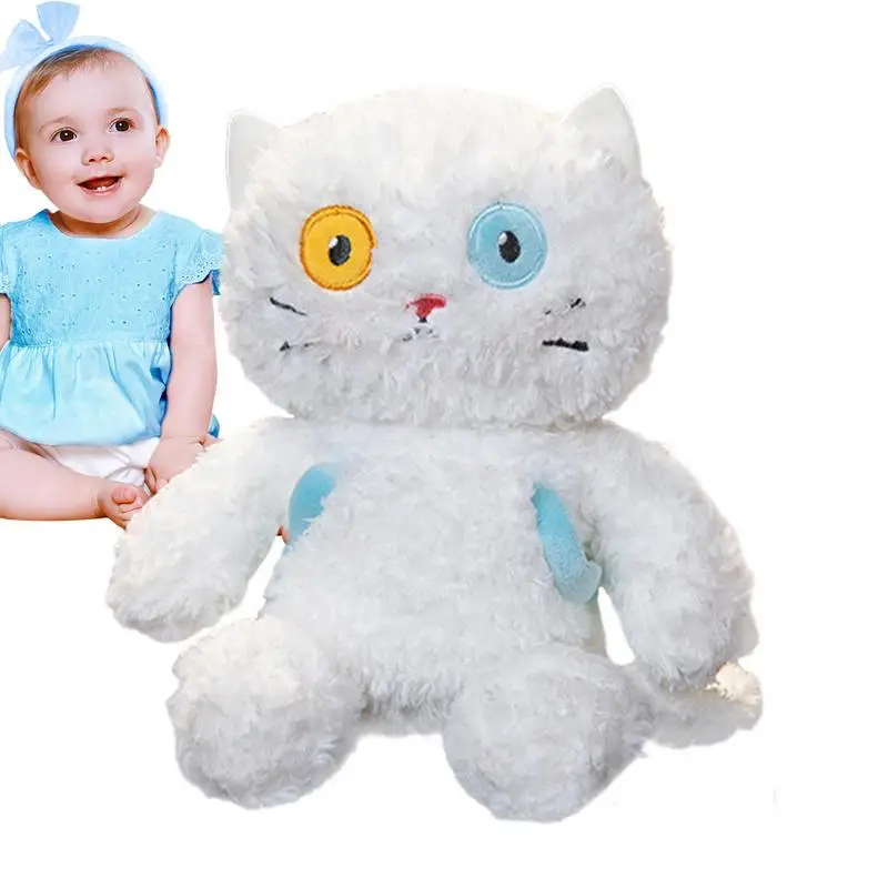 

Kitten Plush Dolls Head Rotating Cat Plush Doll Soft And Cute Stuffed Kitten Toy For Bedroom Living Room Sofa And Dorm