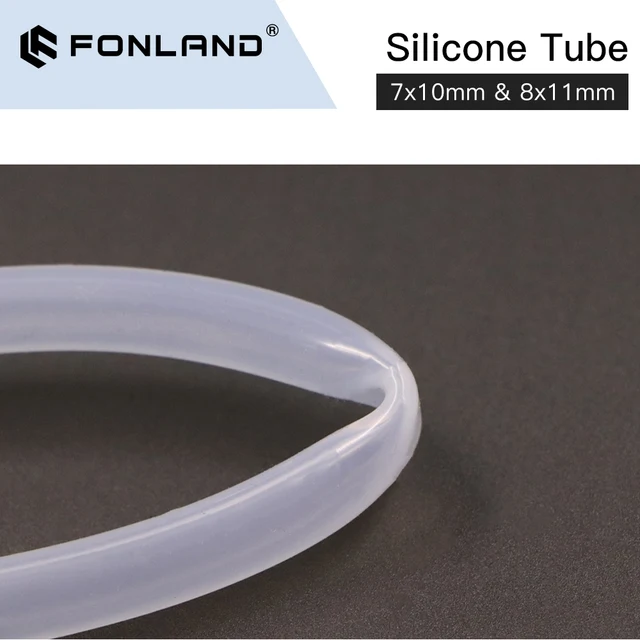 Silicone Tube 7mm 8mm Water Pipe Flexible Hose For Water Sensor Water Pump Water Chiller For CO2 Laser Cutting Machine 5