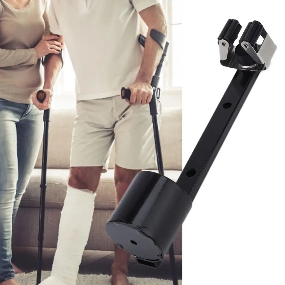 Il Supporto Della Staffa Della Stampella Portatile Impedisce Alle Stampelle Di Oscillare Pedone Assistito Mobile Scooter Sedia A Rotelle Walker Househ