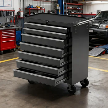 7-Drawer Tool Cabinet for Workshop