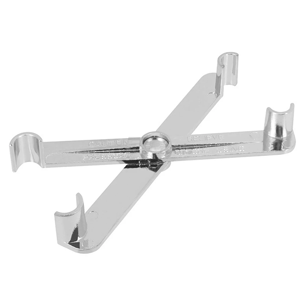 Efficient Scissor Tool for Fuel Line Disconnect Compatible with 5/16 Inch and 3/8 Inch Lines for Vehicle Repairs