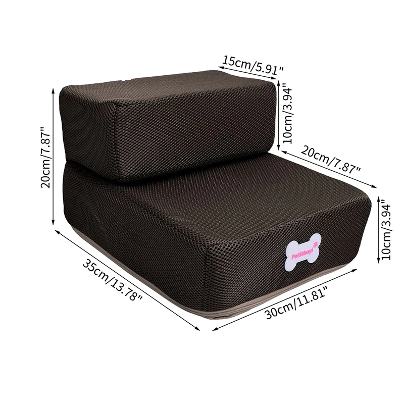 Title 1, 2 Layers Portable Dogs Puppy Sofa Bed Pet Dog S...