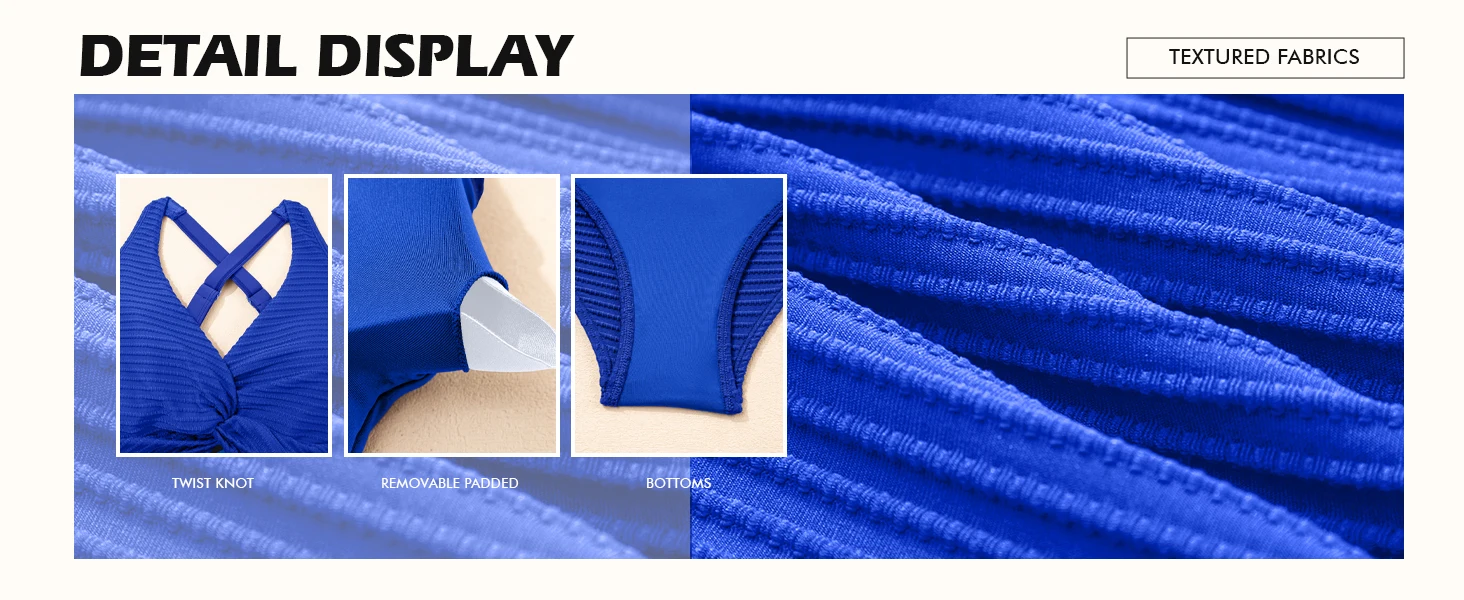 Textured Bathing Suit for Women