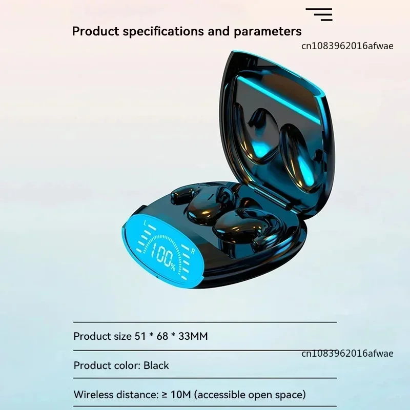 Xiaomi Sleep Invisible Earbuds Waterproof Hidden Noise Cancelling Earbuds with Mic Stereo Bluetooth 5.3 Earphone Suitable 6