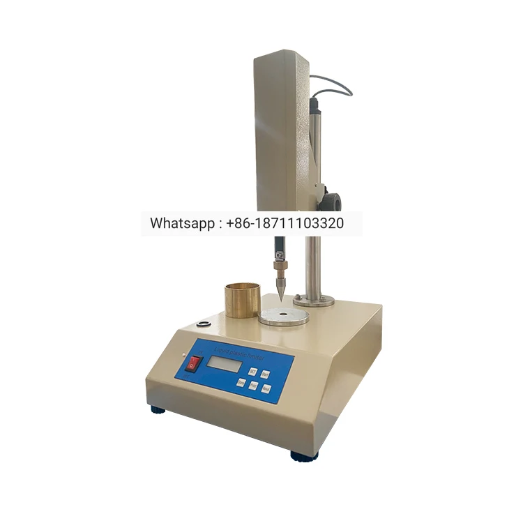 

Plastic&Liquid Limit Cone Penetrometer Type Tester for Soil