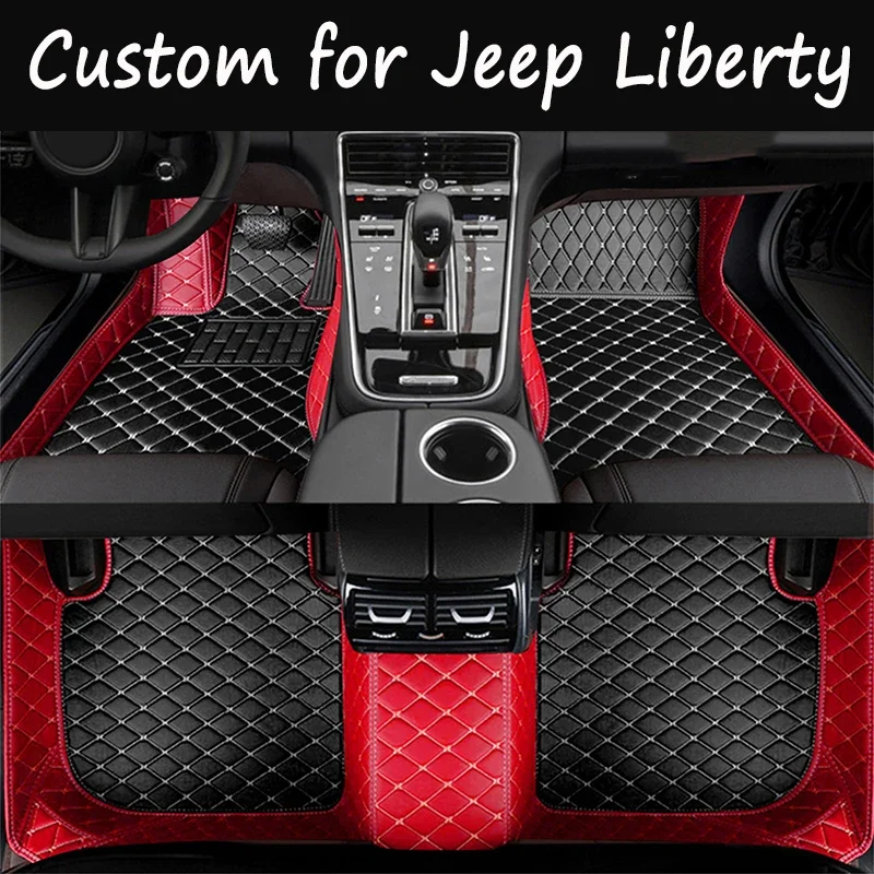 

Автомобильные коврики для Jeep Liberty Cherokee KJ 2002 ~ 2007, классическая версия, водонепроницаемые напольные коврики, коврики для ног, автомобильные аксессуары