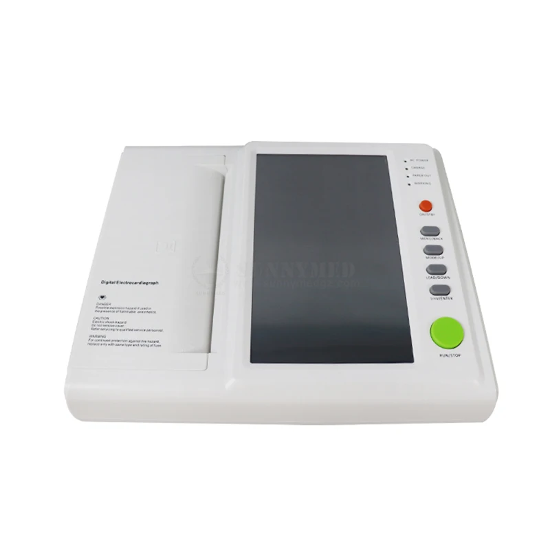 

SUNNYMED SY-H008 Portable Digital 12 Channel 12 Leads ECG Cable Holter