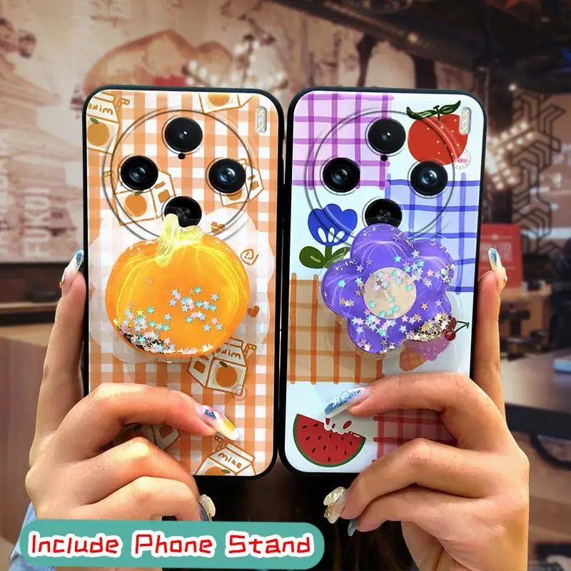 Cover Posteriore Custodia In Silicone Per Telefono Per Vivo X100 Pro 5G Anti-Polvere Drift Sand Protettivo Tpu