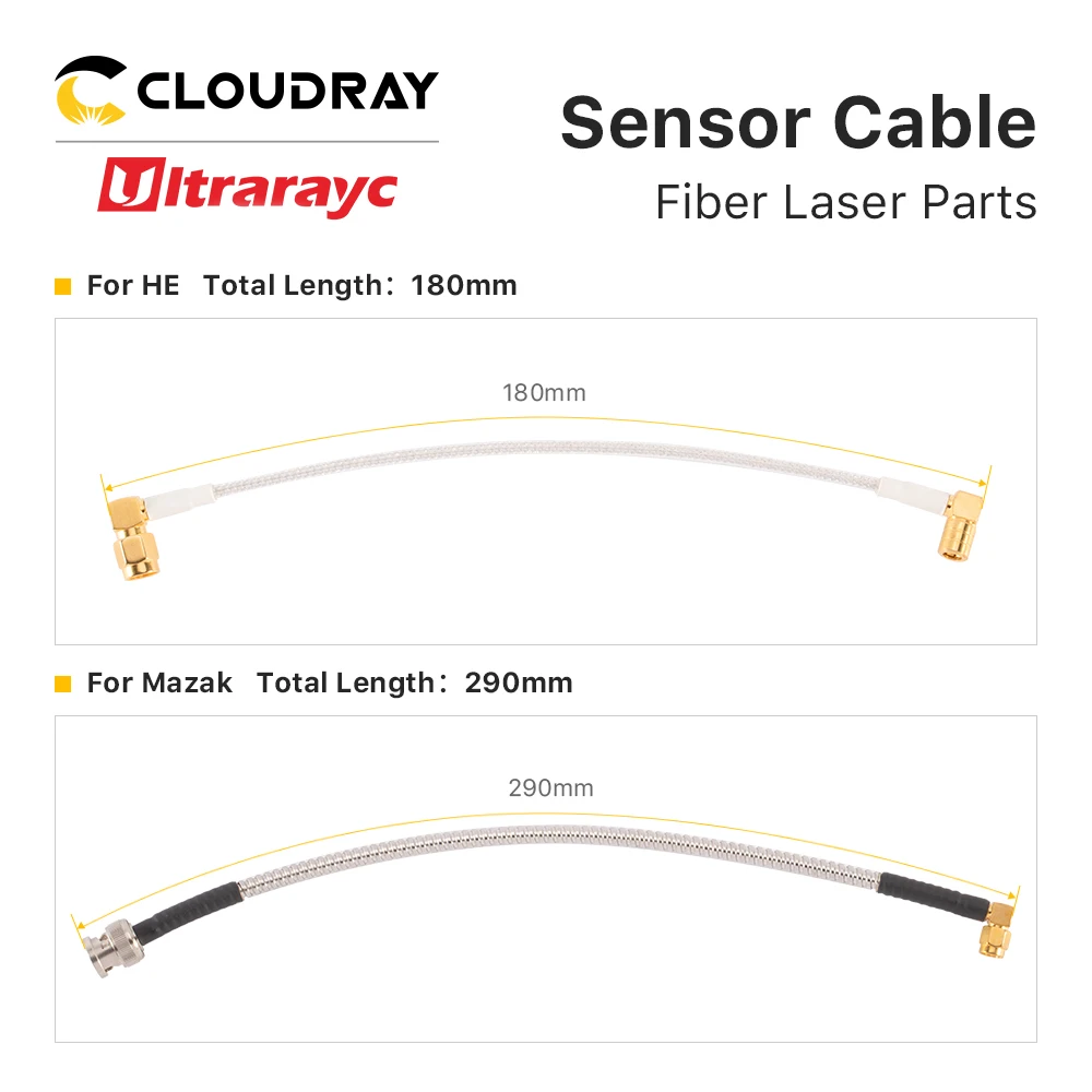 Ultrarayc Laser Sensor Cable Wire For Precitec Raytools Hans Optical Fiber Laser Amplifier Preamplifier Cutting Head Machine laser module,cnc tool sensor