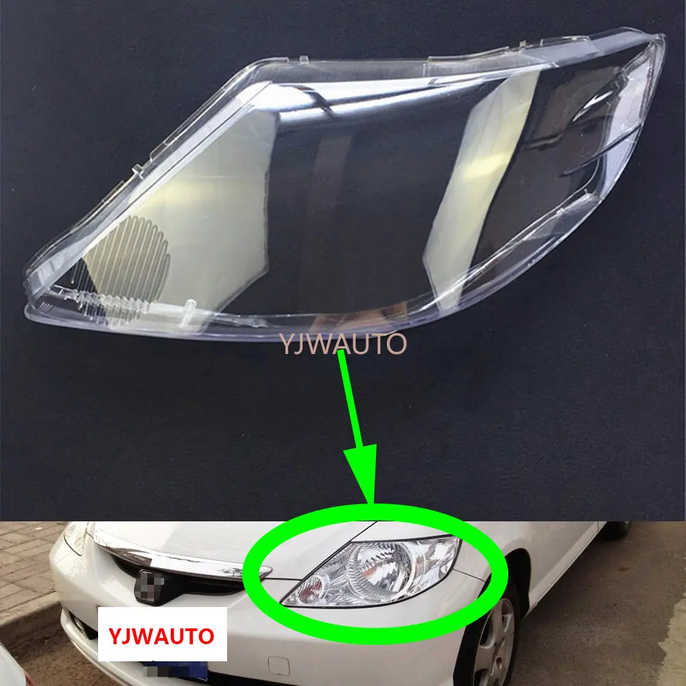 Headlamp Cover For Honda Fit Jazz Sedan 20032008 Headlight Lens Car