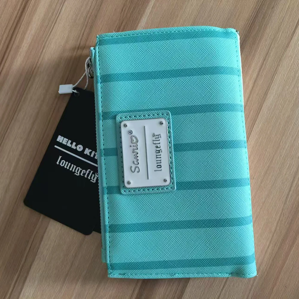 New Kitty Loungefly Wallet Clutch Purse Women'S Purse Card Bag Double Fold Coin Purse Card Package Girlfriend Gifts
