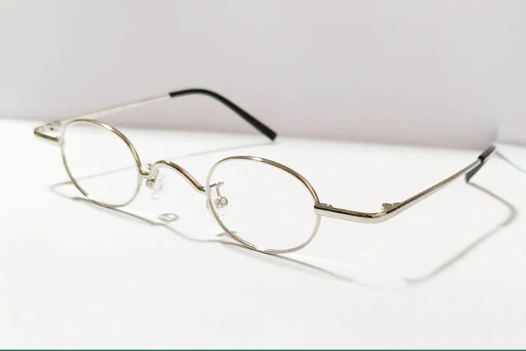 Yujo Women's Full Rim Oval Round Alloy Reading Glasses 14126 Image 14