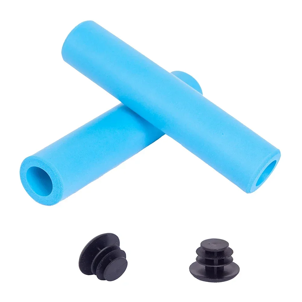 Bicycle Accessories Bicycle Handlebar Grips Bike Handle Grips Bike Handlebar Grips 1Pair Bicycle Handle Bar MTB Soft Foam Silicone Sponge Handle Bar Grips Anti-skid Handlebar Cover