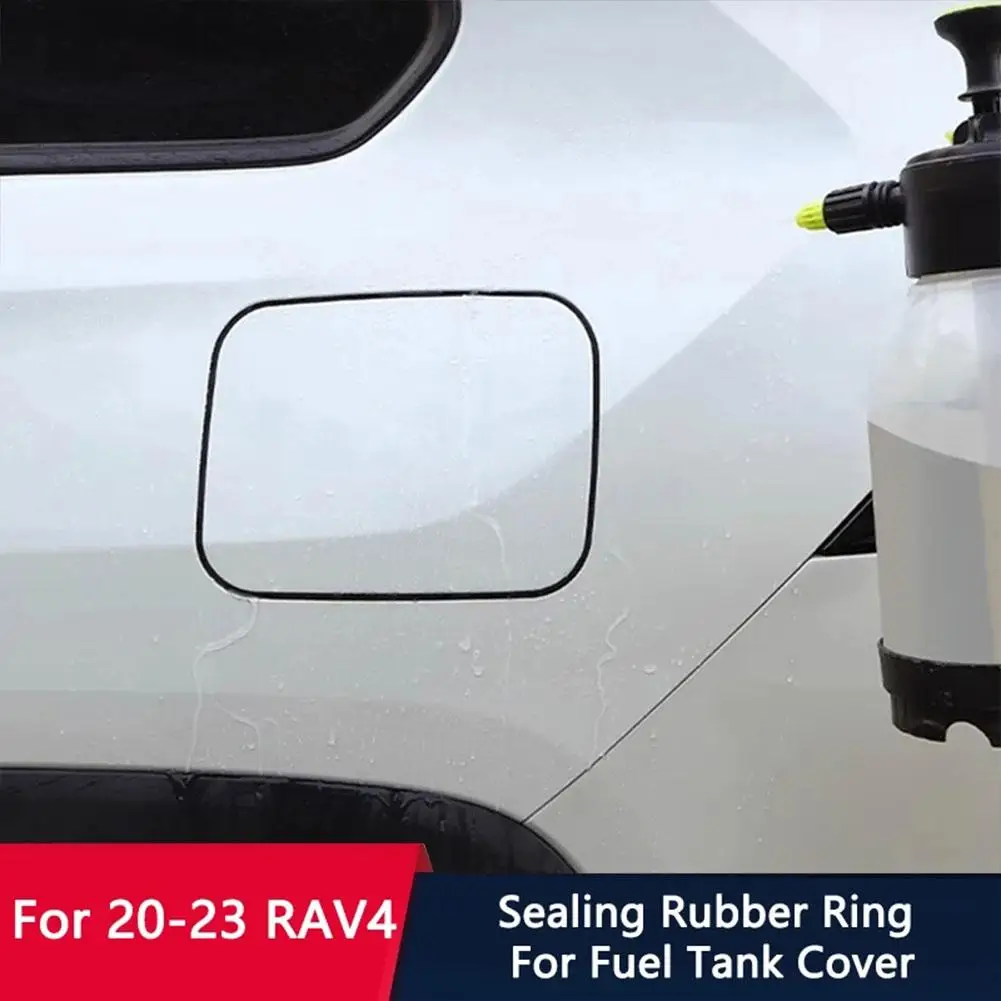 자동차 연료 탱크 도장, 도요타 RAV4 2020-2023 도장 스트립 연료 탱크 커버, 고무 방수 자동차 액세서리, W3J5, 1PC