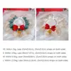 Cute Organza Lace Bowknot Cat Collar Pet Ornament Scarf Accessories Pet Saliva Towel Cat Dog Decor Pet Neck Strap Cat Dog 3