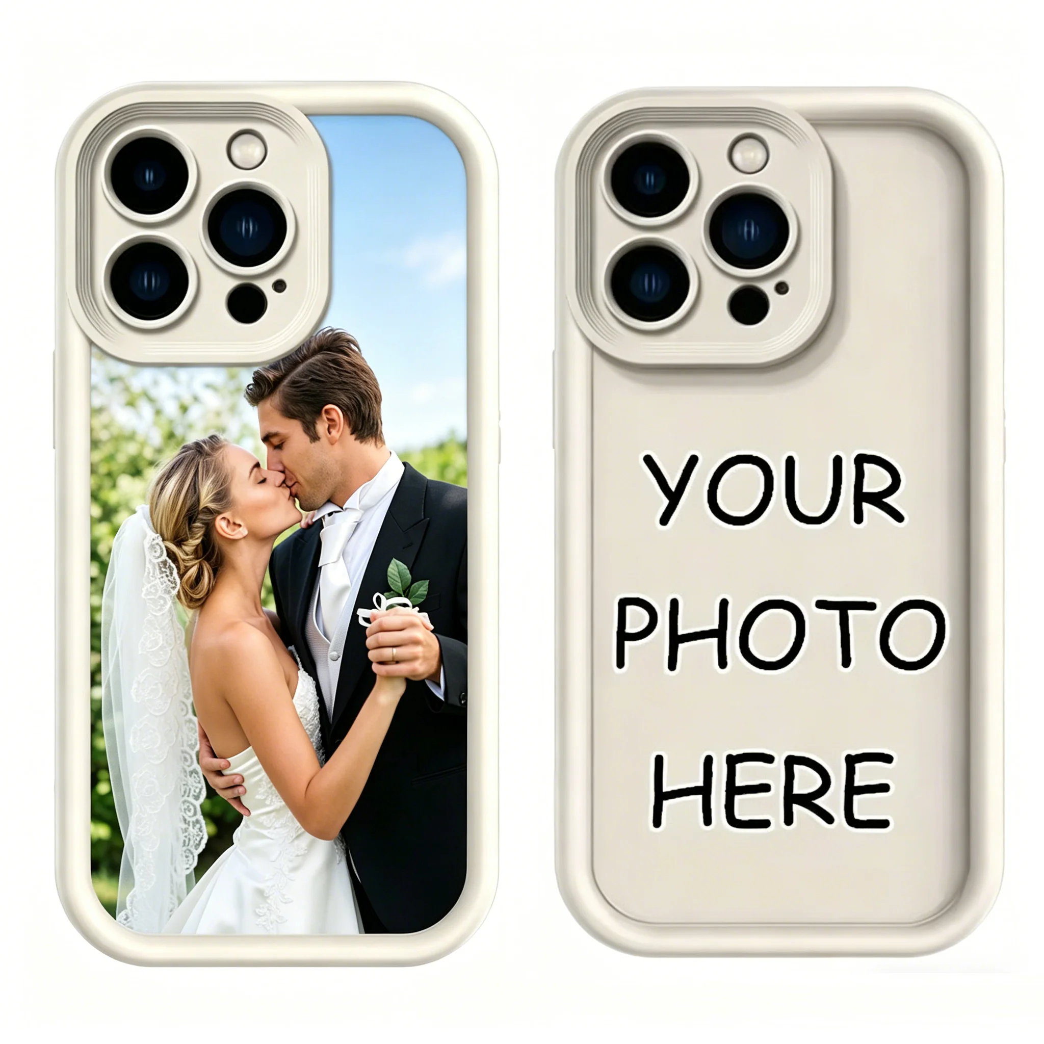 Customized Black TPU Soft Shell Phone Case