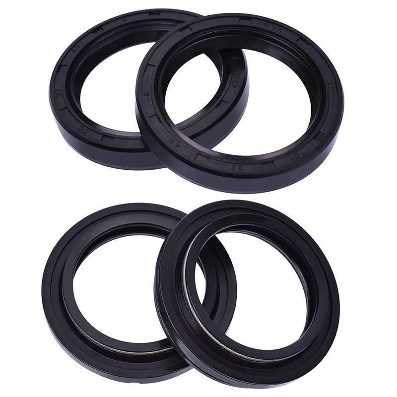 Motorcycle Parts 37*49*8 37 49 8 Front Fork Oil Seal 37 49 Dust Cover For Yamaha Vp 125  X City Xj 550 Xz 550 Xj650L Turbo 1983