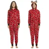 2025 Christmas Family Matching Rompers Adult Kid Baby Family Matching Outfits Pajamas Xmas Deer Family Look Matching Jumpsuits 3