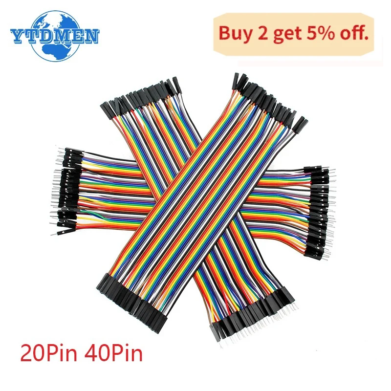 Dupont Cable 10CM Male to Male + Male to Female and Female to Female Dupont Line Jumper Wire for Arduino Set DIY Electronics Kit