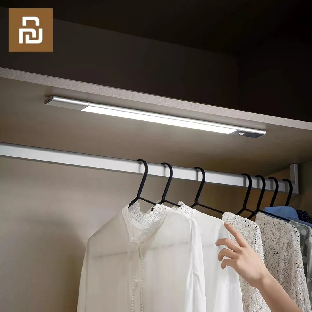 

Беспроводной сенсорный Автоматический Смарт-светильник Youpin EZVALO, светодиодный ночник для спальни, общежития, индукционный светильник для человеческого тела