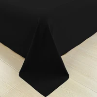 Large Size 1Pc Thick 100% Cotton Flat Sheet Solid Color High Quality Bed Sheet Various Sizes Can Be Customized 250cmX270cm 2