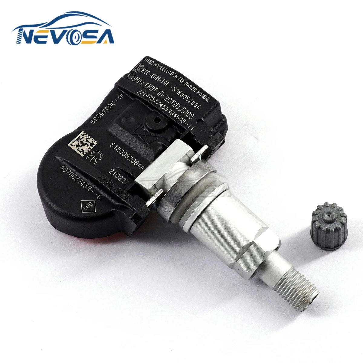 Renault Fluence Laguna Latitude Megane Scenic Zoe S  NEVOSA Ÿ̾ з   TPMS 18005204   40700-3743R 433MHZ