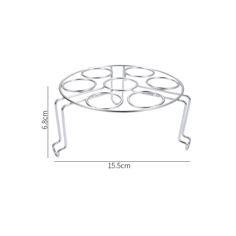 Stainless Steel Stackable Egg Steamer Rack Double-Layer Steaming Grid Stand  Tray for Air Fryer Pressure Cooker Kitchen Utensils - AliExpress