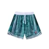American Basketball Shorts Men's Summer Loose Quick-drying Breathable Sports Four-point Pants But Knee James Curry Same Style 5