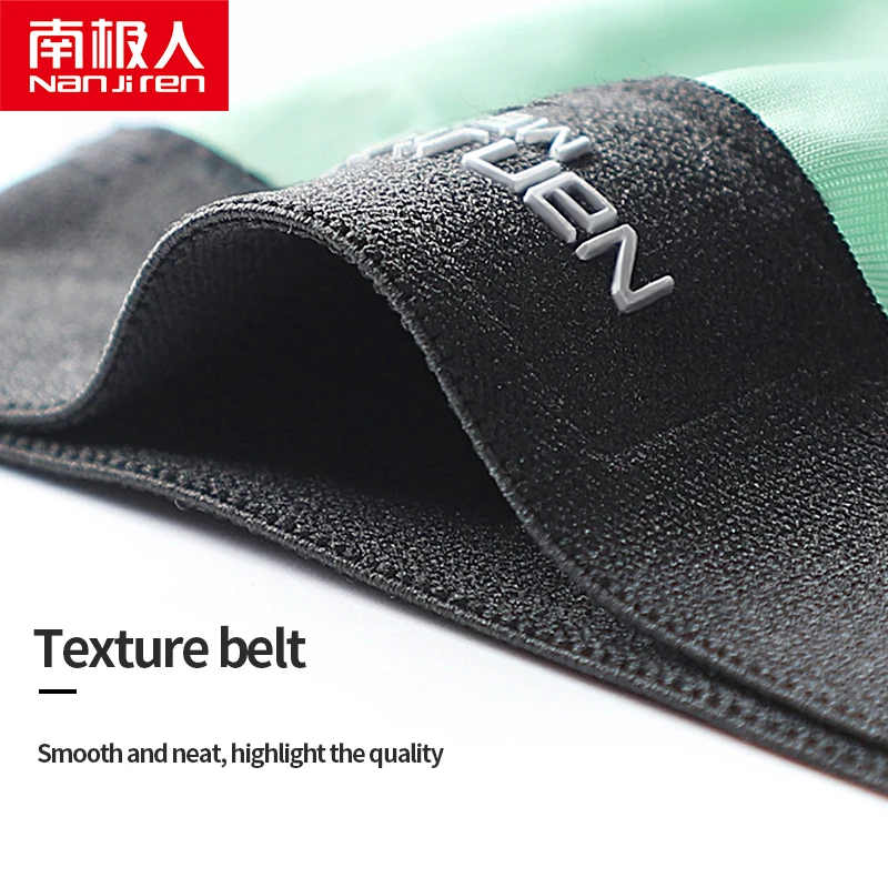 Nanjiren Men Underwear Graphene 3A Grade Antibacterial Boxer Ice Silk Solid Underpants Breathable Soft High Elsatic Male Panties