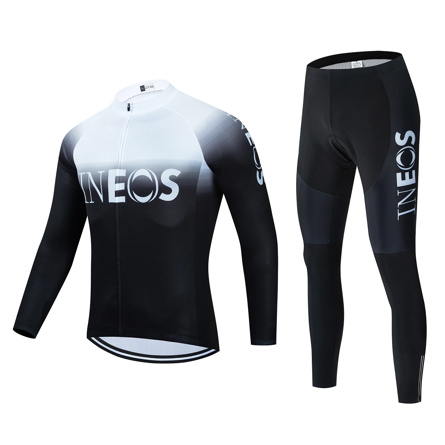 Long Sleeve Bike Jerseys With Pants For Men Autumn Winter Cycling Sets Pro Team Racing Sportswear Bicycle Suits Uniform