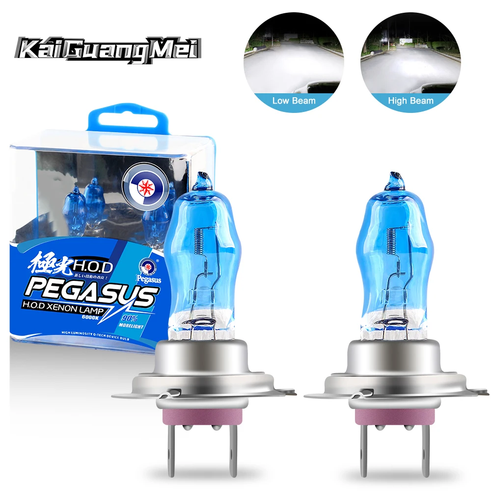 Halogen Headlight Bulb Car Headlights 2pcs H11 h7 halogen bulbs 55W 100W White Car Headlight h1 halogen Headlamp H8 HB3 HB4 9005 9006 light H4 Motorcycle bulb