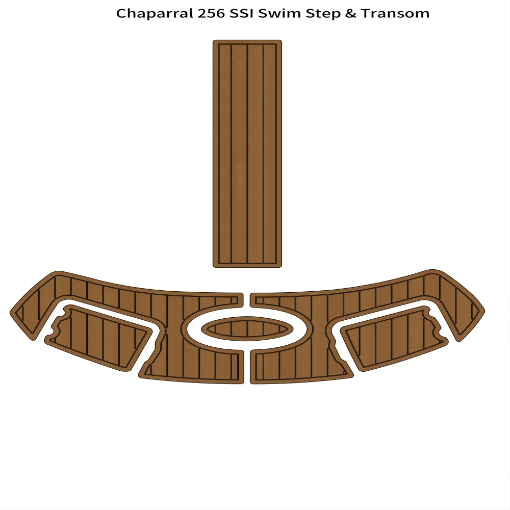 

Chaparral 256 SSI Swim Step Platform Transom Boat EVA Foam Teak Deck Floor Pad SeaDek MarineMat Gatorstep Style Self Adhesive