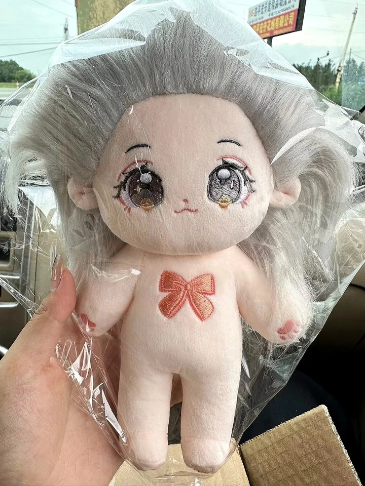 20cm Cute Plush Doll Cosplay Dress Up Clothes Set Cartoon