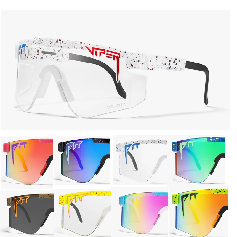 Übergroße Sonnenbrille Gradient UV400 - Unisex Für Outdoor Sport
