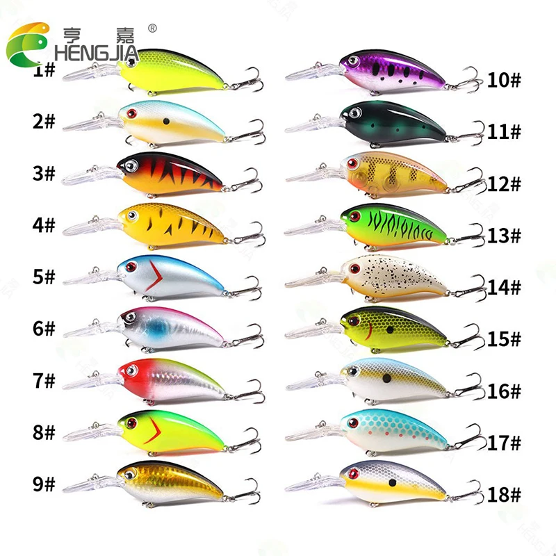 

10cm15g Floating Lure Long Casting Croaker Bass Lure HENG JIA Rocking Road Runner Lure Bionic Road Runner Lure Fishng Trackle