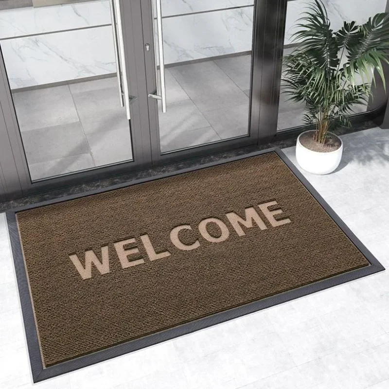 

Welcome to the doormat Absorbent quick drying Anti-slip Kitchen mat Shopping mall Hotel Foot pad Home decoration Outdoor camping