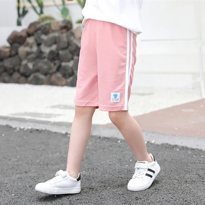 Boys Girls Summer Shorts Thin Elastic Short Pants for Kids Outfits Teenage 2T-11T Sport Shorts Toddler Children Short Trousers 20 Se3fbbd754a8b4dd28af5015bd406005fV