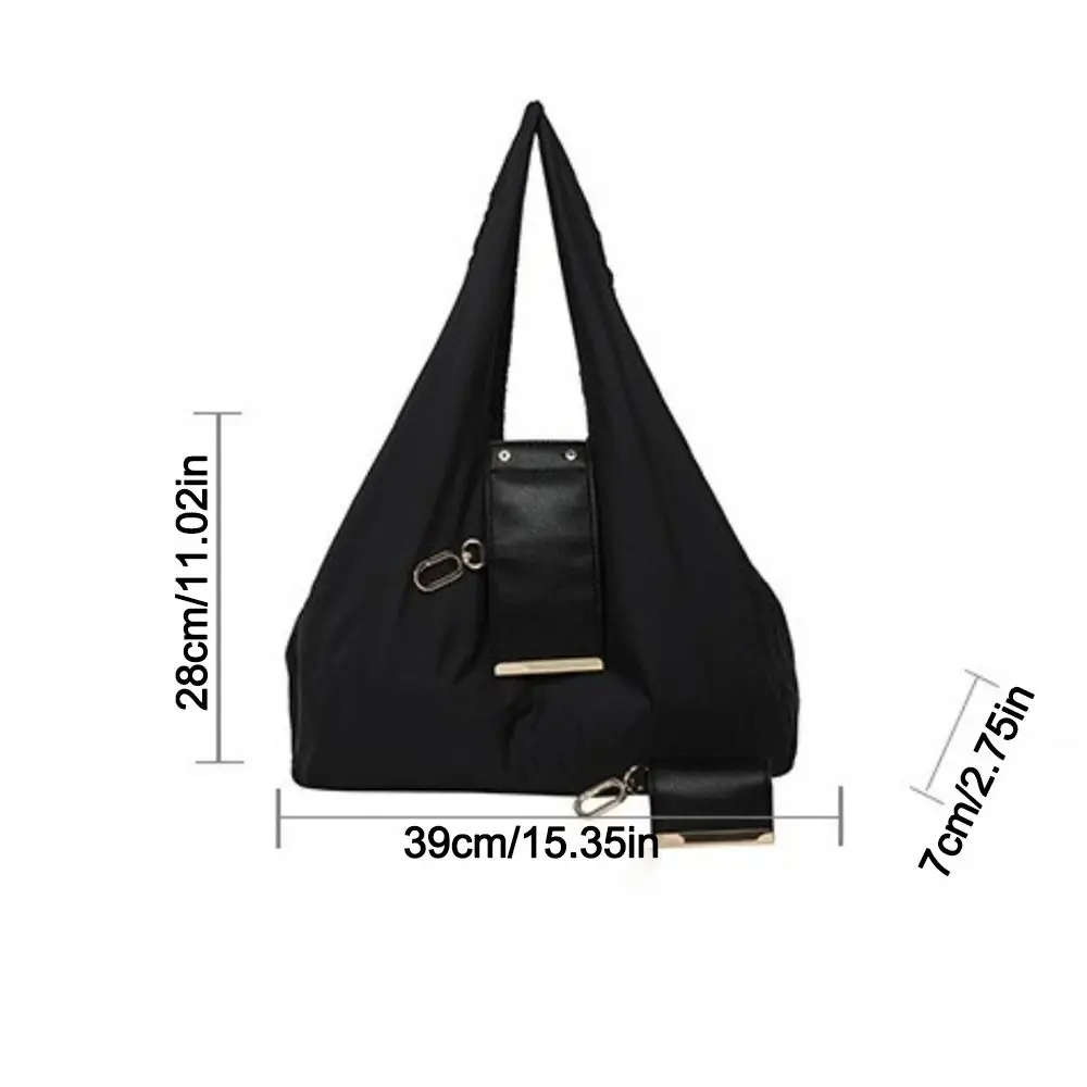 New Mini Keychain Tote Bag with Key Ring Expandable Shopping Bag Large Capacity Reusable Handbag Daily & Accessory