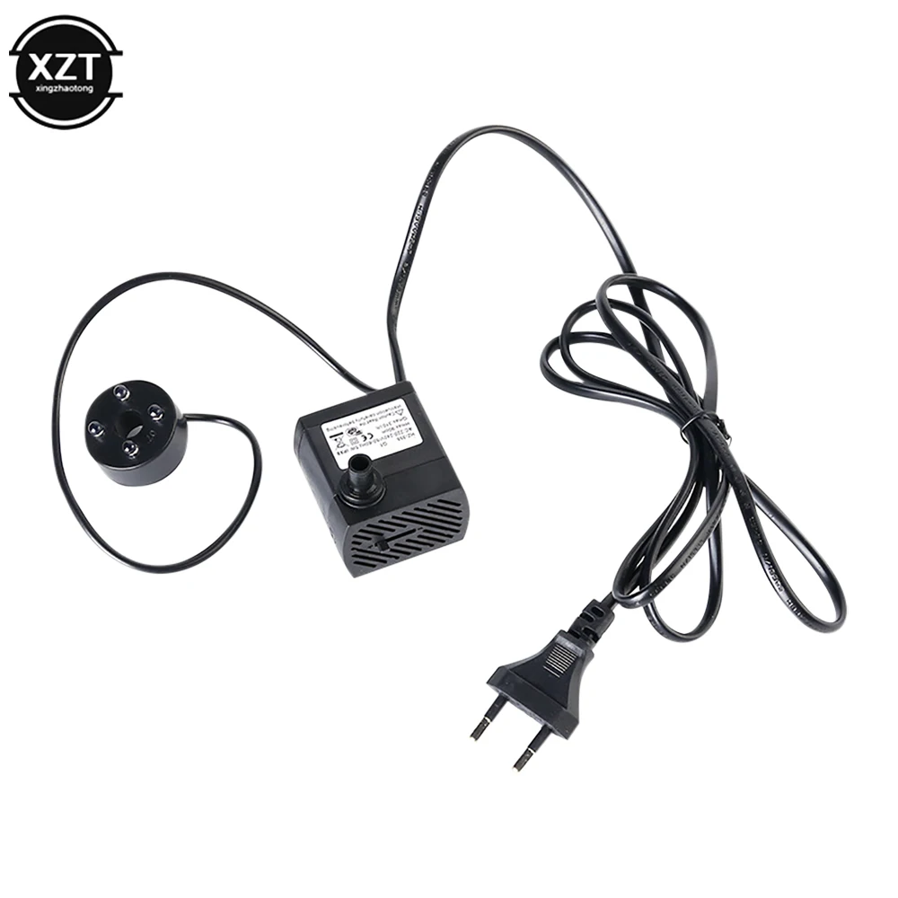AC 220V 3W Water Pump EU Plug Rate Aquarium Waterproof Pump Mini Submersible Water Aquarium Fish Tank water pump,aquarium water pump,fish tank pump